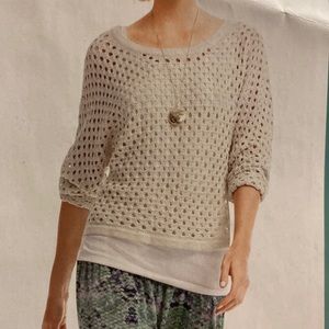 CAbi #707 Seaside Pullover, size MD